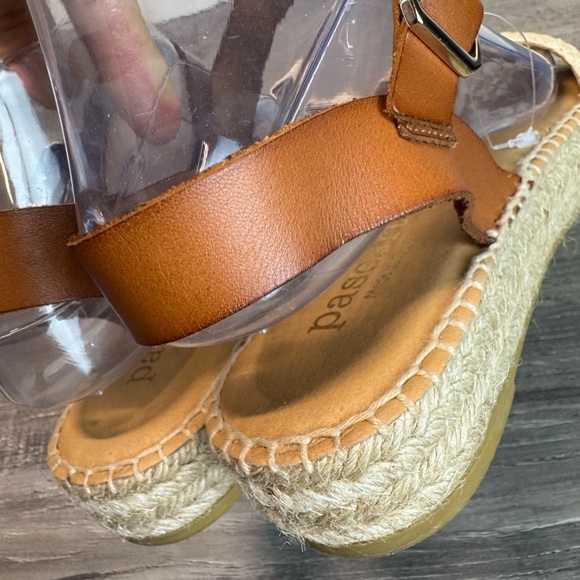 Apaseart Espadrille Jute/leather sandals size 39/US8.5 EUC - Picture 6 of 10